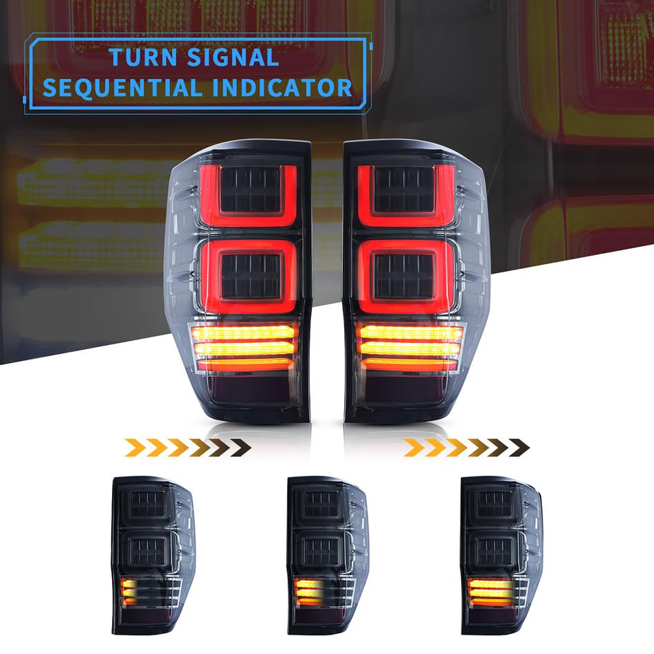 2011-2022 FORD RANGER LED SEQUENTIAL TAIL LIGHTS