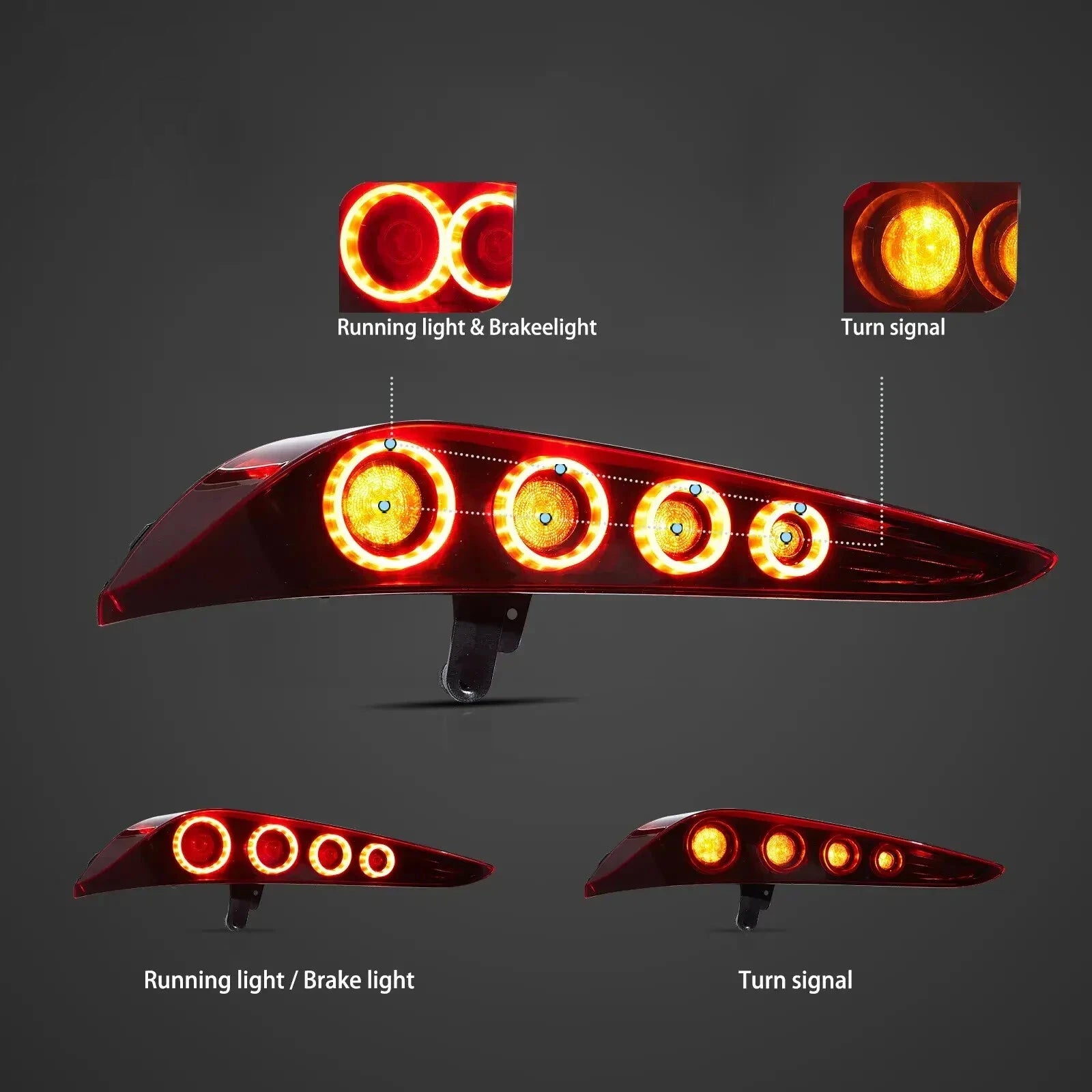 HERITAGE TAIL LIGHTS FOR TOYOTA GR SUPRA A90 A91 - iilumo