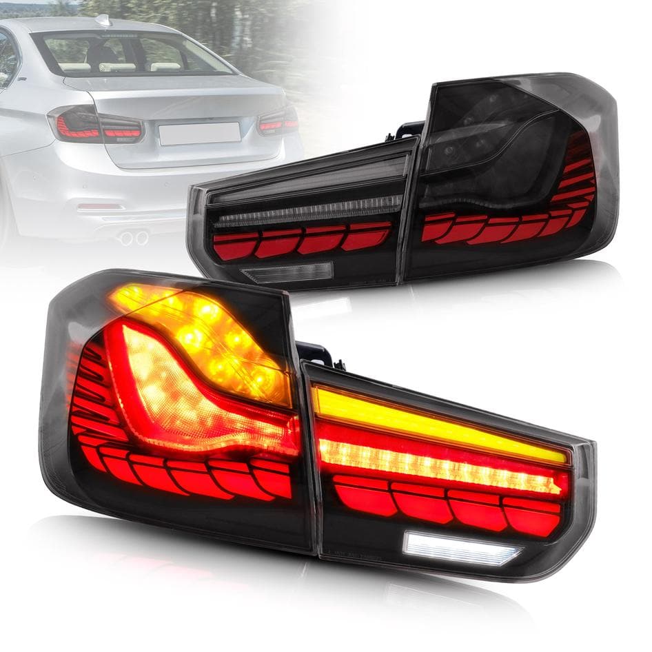 2012-2018 BMW F80 F30 F35 3 SERIES OLED SEQUENTIAL TAIL LIGHTS - iilumo
