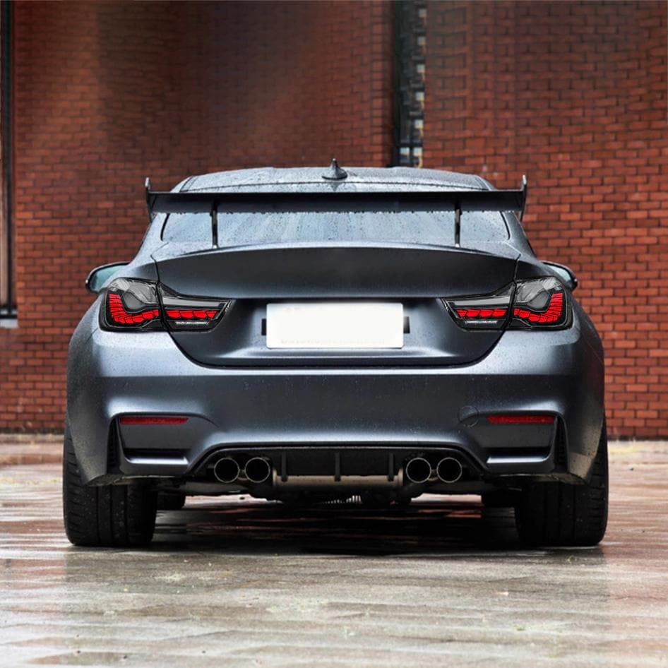 2014-2020 BMW M4 F82 & 4 SERIES GTS OLED SEQUENTIAL TAIL LIGHTS - iilumo