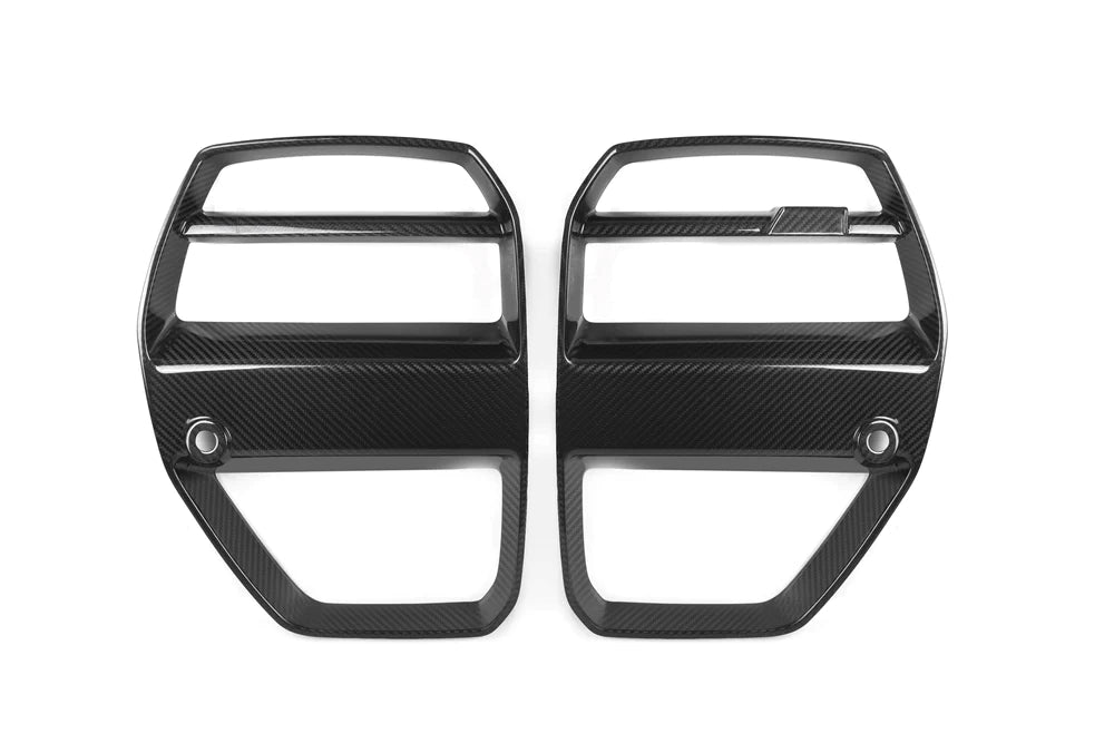 VORSTEINER STYLE PRE PREGGED DRY CARBON GRILLE FOR BMW M3 G80 G81 / M4 G82 G83 20+ - iilumolab