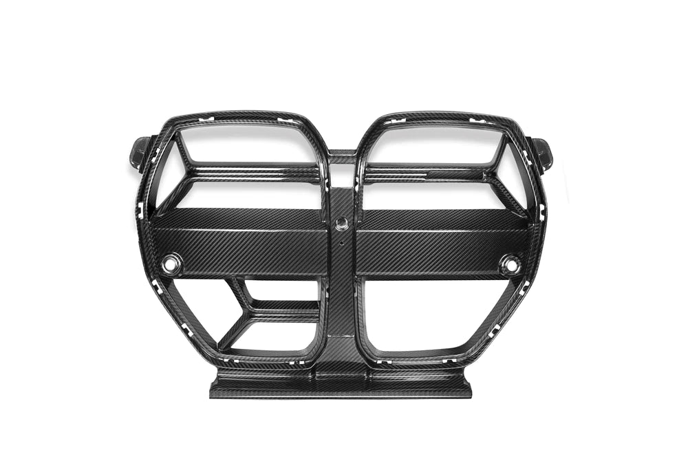 CSL STYLE PRE PREGGED DRY CARBON GRILLE For BMW M3 G80 G81 / M4 G82 G83 WITH ACC 20+ - iilumolab