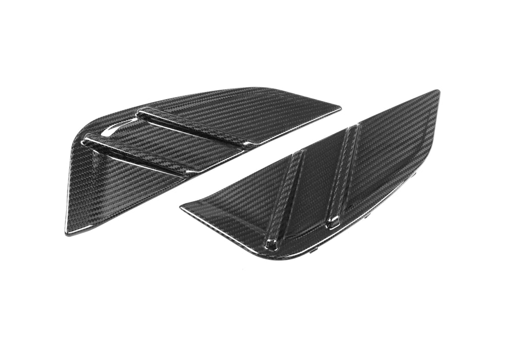 M-Performance Style Fender Vent Cover Pre Pregged Dry Carbon For BMW M3 G80 G81 20+