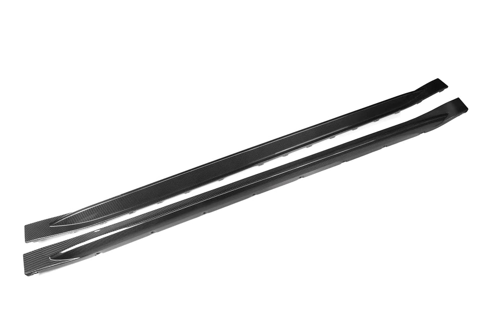 OEM STYLE PRE PREGGED DRY CARBON SIDE SKIRTS FOR BMW M4 G82 G83 2020+ - iilumolab