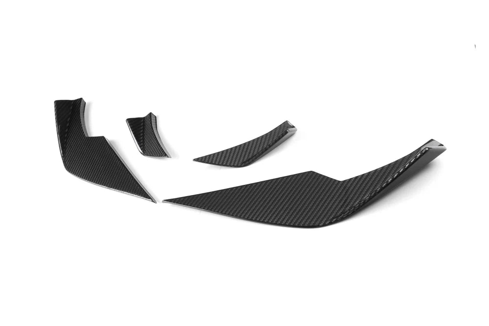 VS Style Pre Pregged Dry Carbon Canards for BMW M3 G80 G81 / M4 G82 G83 20+ - iilumolab