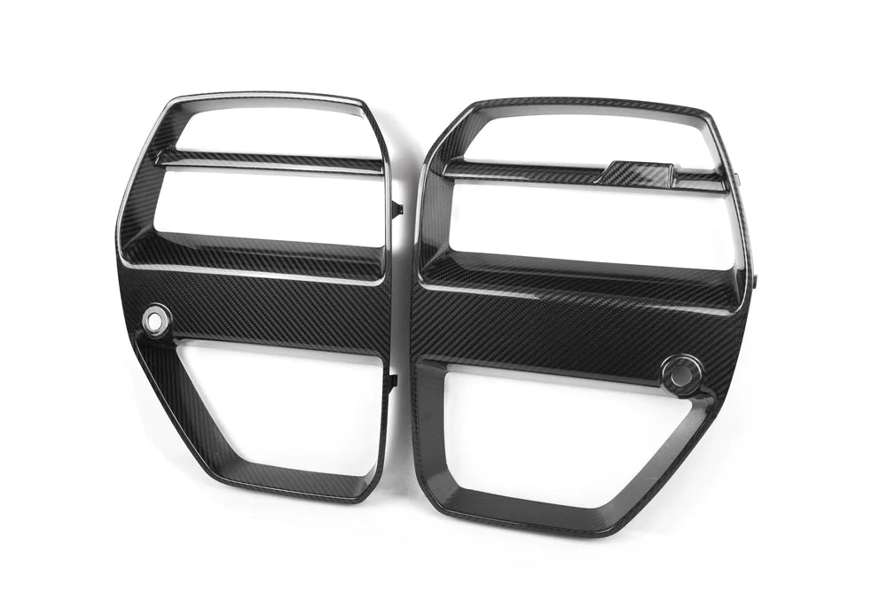 VORSTEINER STYLE PRE PREGGED DRY CARBON GRILLE FOR BMW M3 G80 G81 / M4 G82 G83 20+ - iilumolab