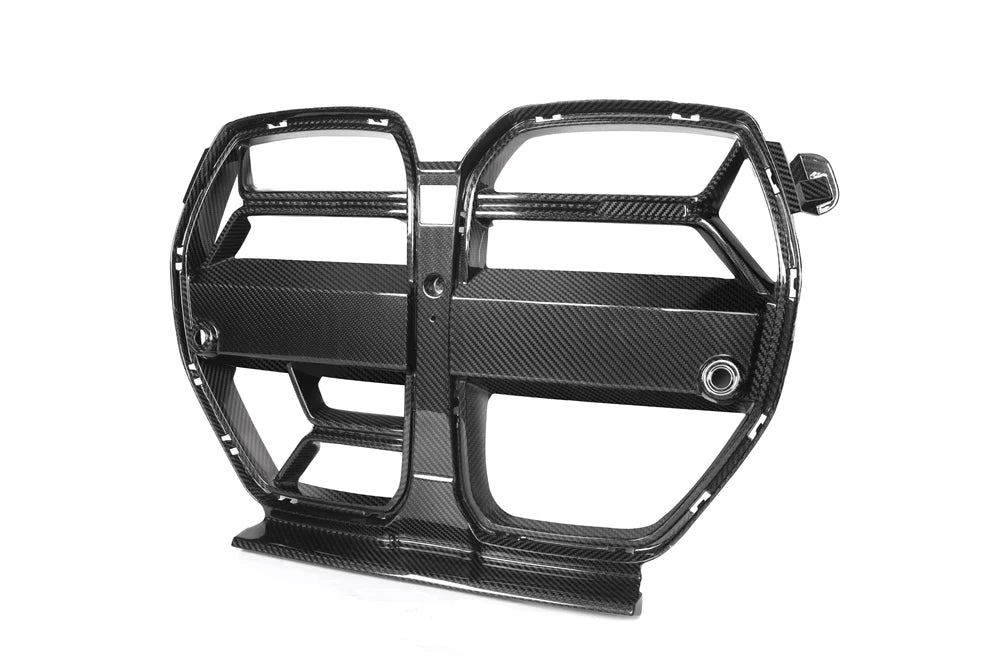 CSL STYLE PRE PREGGED DRY CARBON GRILLE For BMW M3 G80 G81 / M4 G82 G83 WITH ACC 20+ - iilumolab