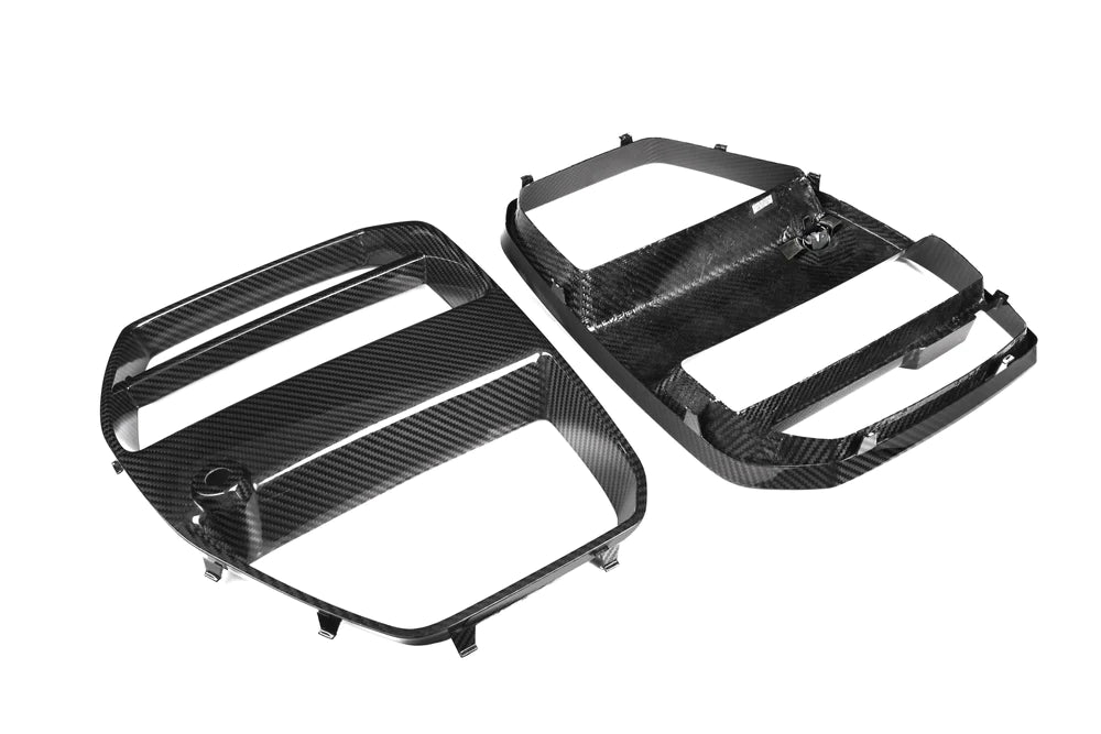 VORSTEINER STYLE PRE PREGGED DRY CARBON GRILLE FOR BMW M3 G80 G81 / M4 G82 G83 20+ - iilumolab