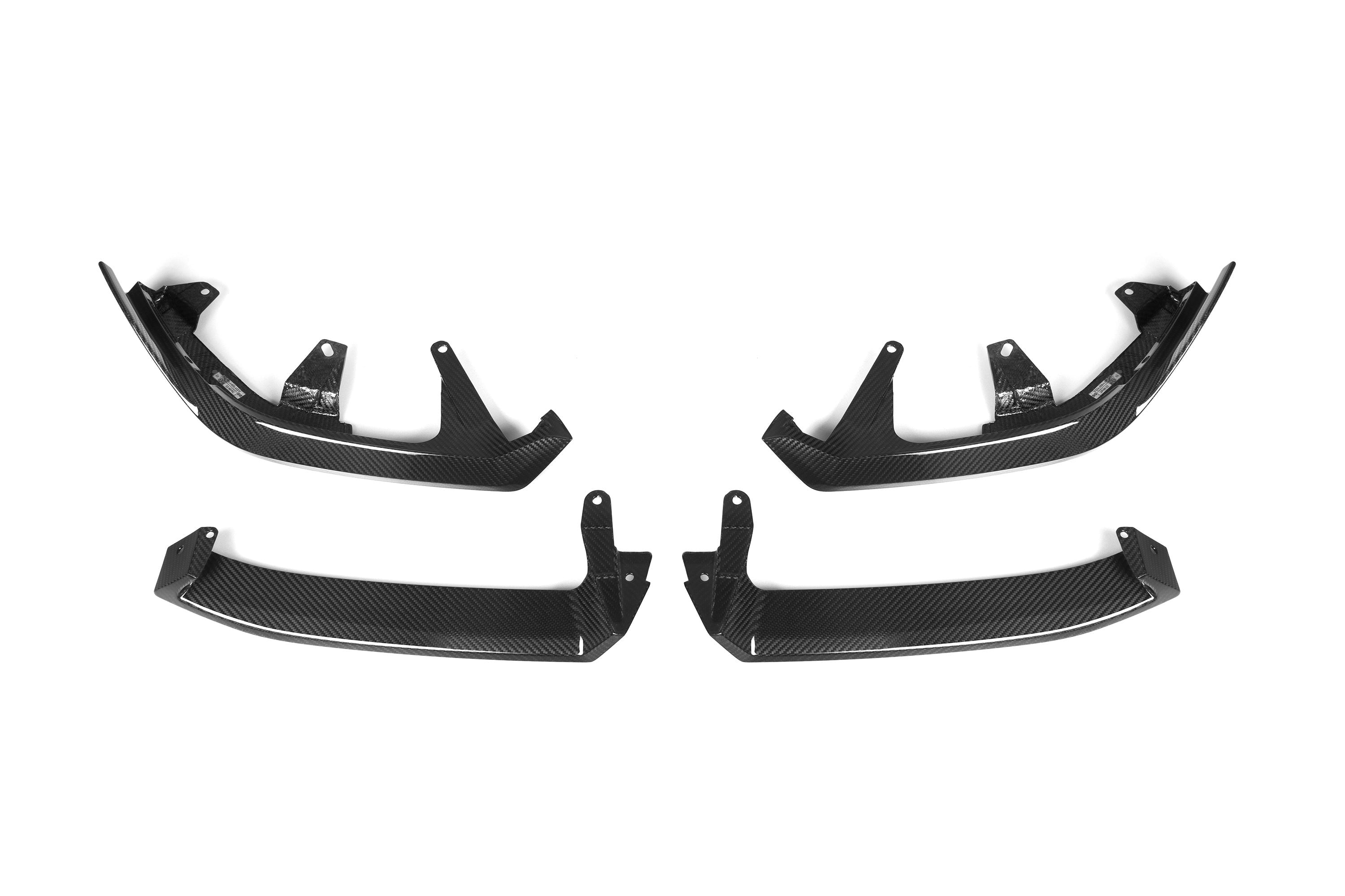 M Performance Style Pre Pregged Dry Carbon Fiber Front Lip for BMW 5 Series G60 2023+