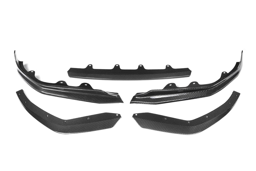 M Performance Style Pre Pregged Dry Carbon Fiber Front Lip for BMW 3 Series G20 Pre LCI 19-21