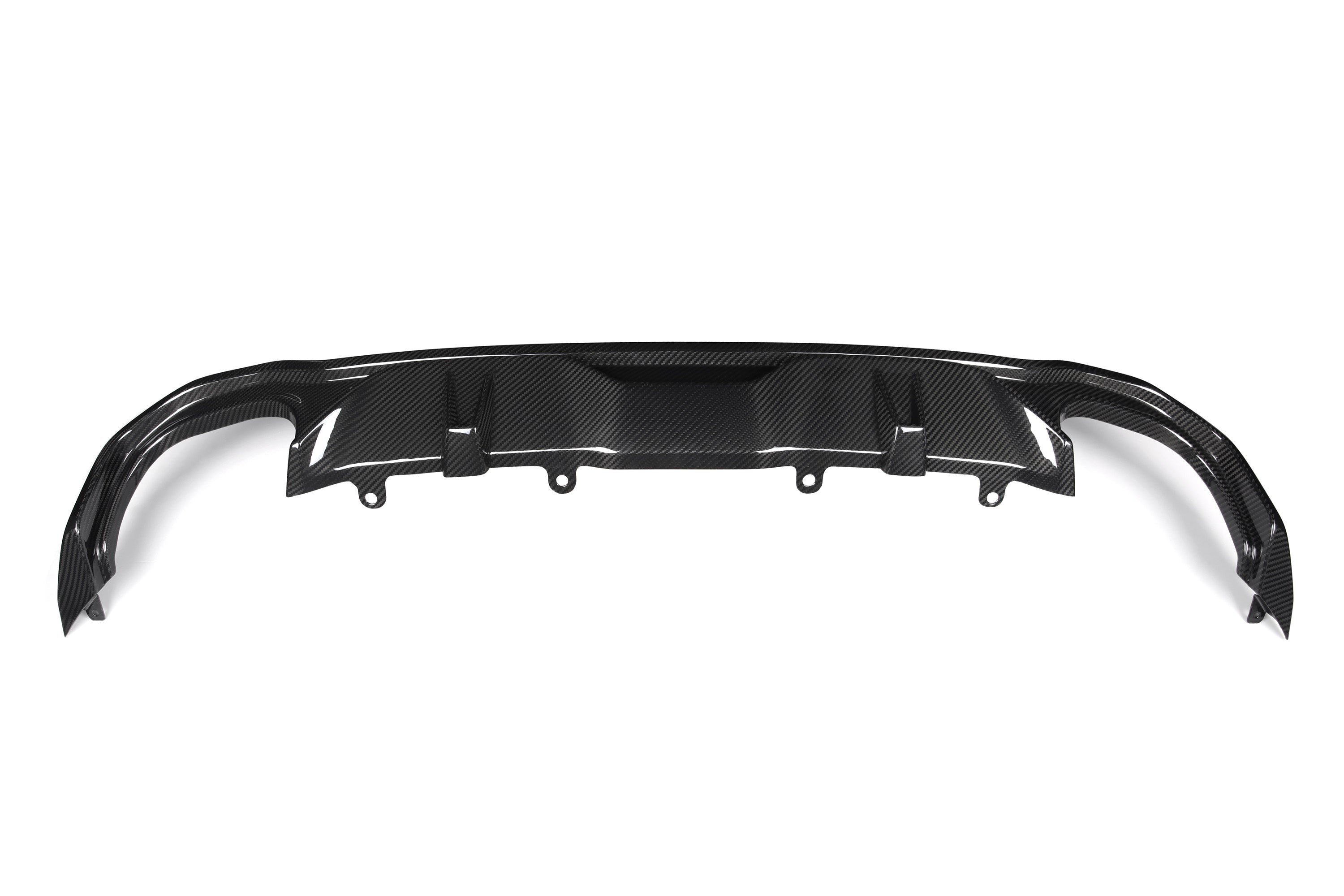 Sooqoo Pre Pregged Dry Carbon Fiber Quad Tips Diffuser for BMW 4 Series G26 2021+