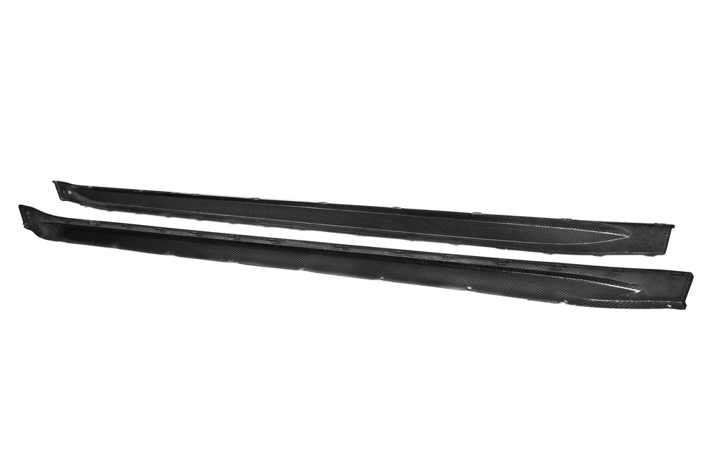 OEM STYLE PRE PREGGED DRY CARBON SIDE SKIRTS FOR BMW M4 G82 G83 2020+ - iilumolab