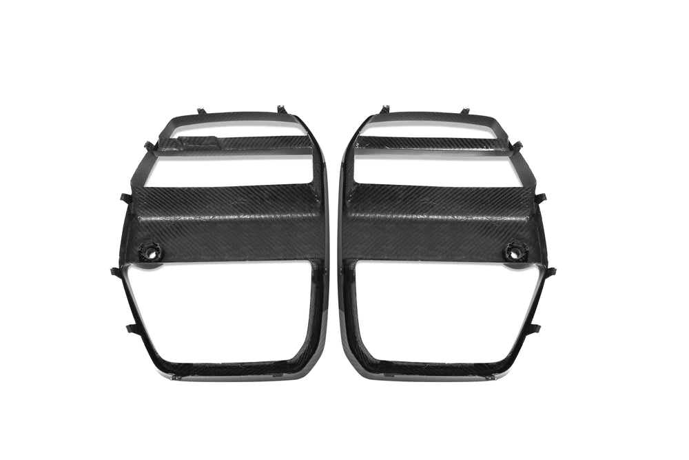 VORSTEINER STYLE PRE PREGGED DRY CARBON GRILLE FOR BMW M3 G80 G81 / M4 G82 G83 20+ - iilumolab