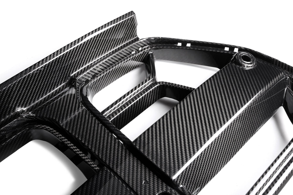 CSL STYLE PRE PREGGED DRY CARBON GRILLE For BMW M3 G80 G81 / M4 G82 G83 WITH ACC 20+ - iilumolab