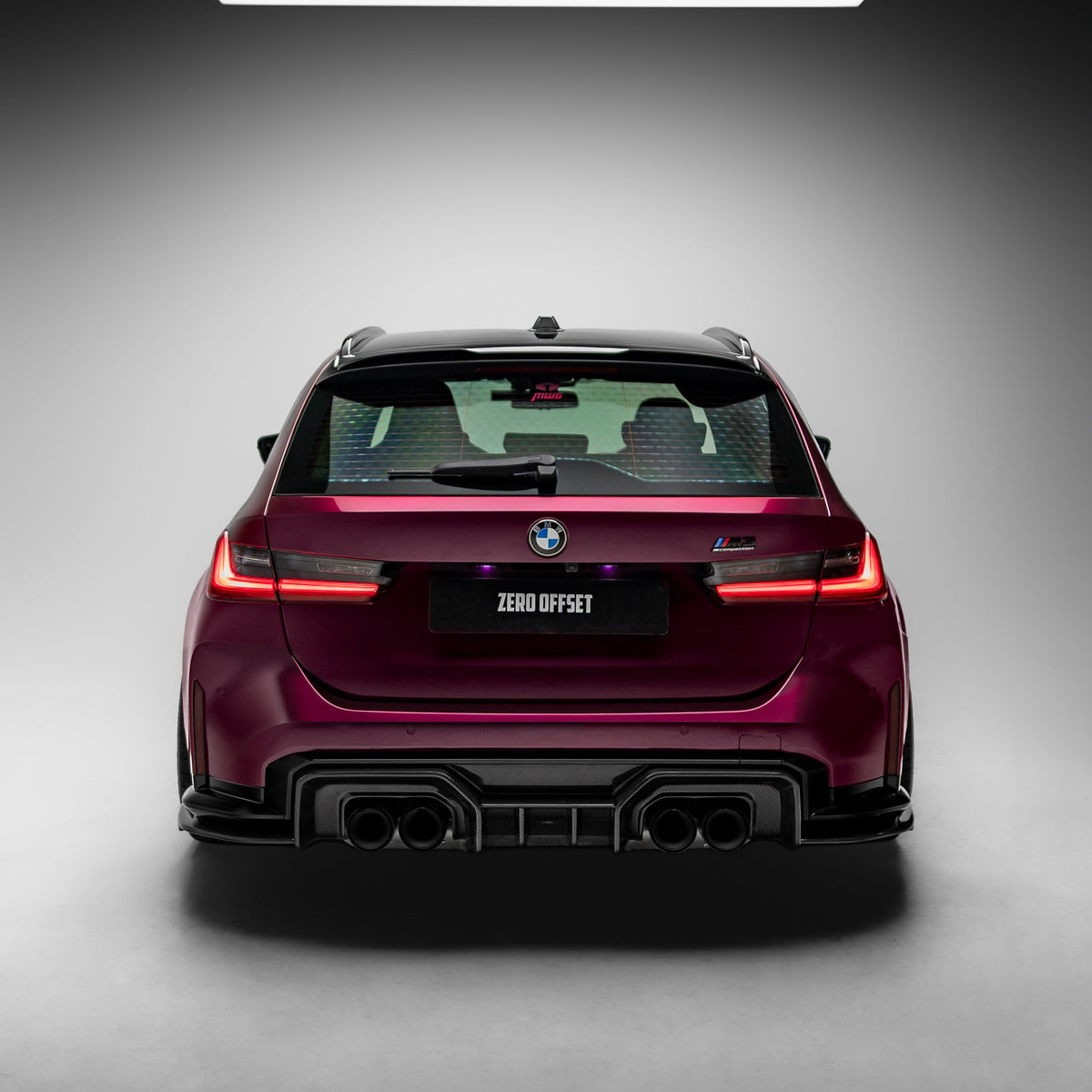 BMW G80 G81 M3 Dry Carbon Fiber Rear Diffuser V1 2020+
