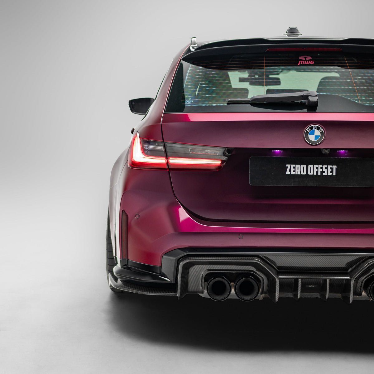 BMW G80 G81 M3 Dry Carbon Fiber Rear Diffuser V1 2020+