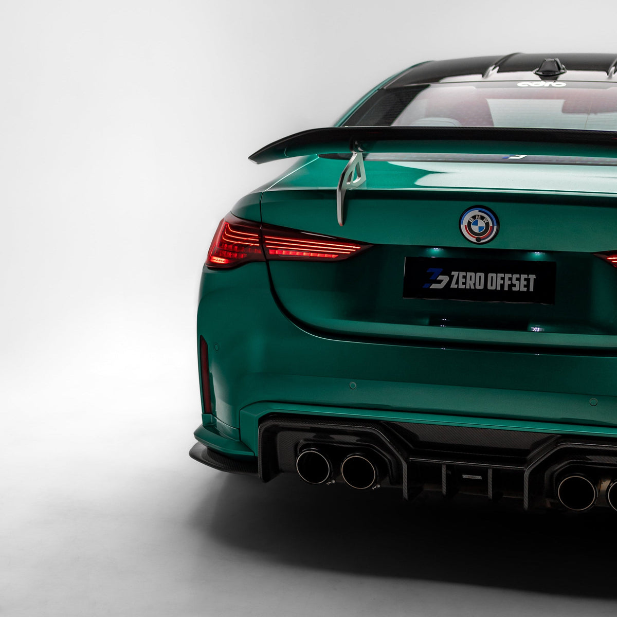 BMW G82 M4 AT-S Dry Carbon Fiber Swan Neck Wing 2020+