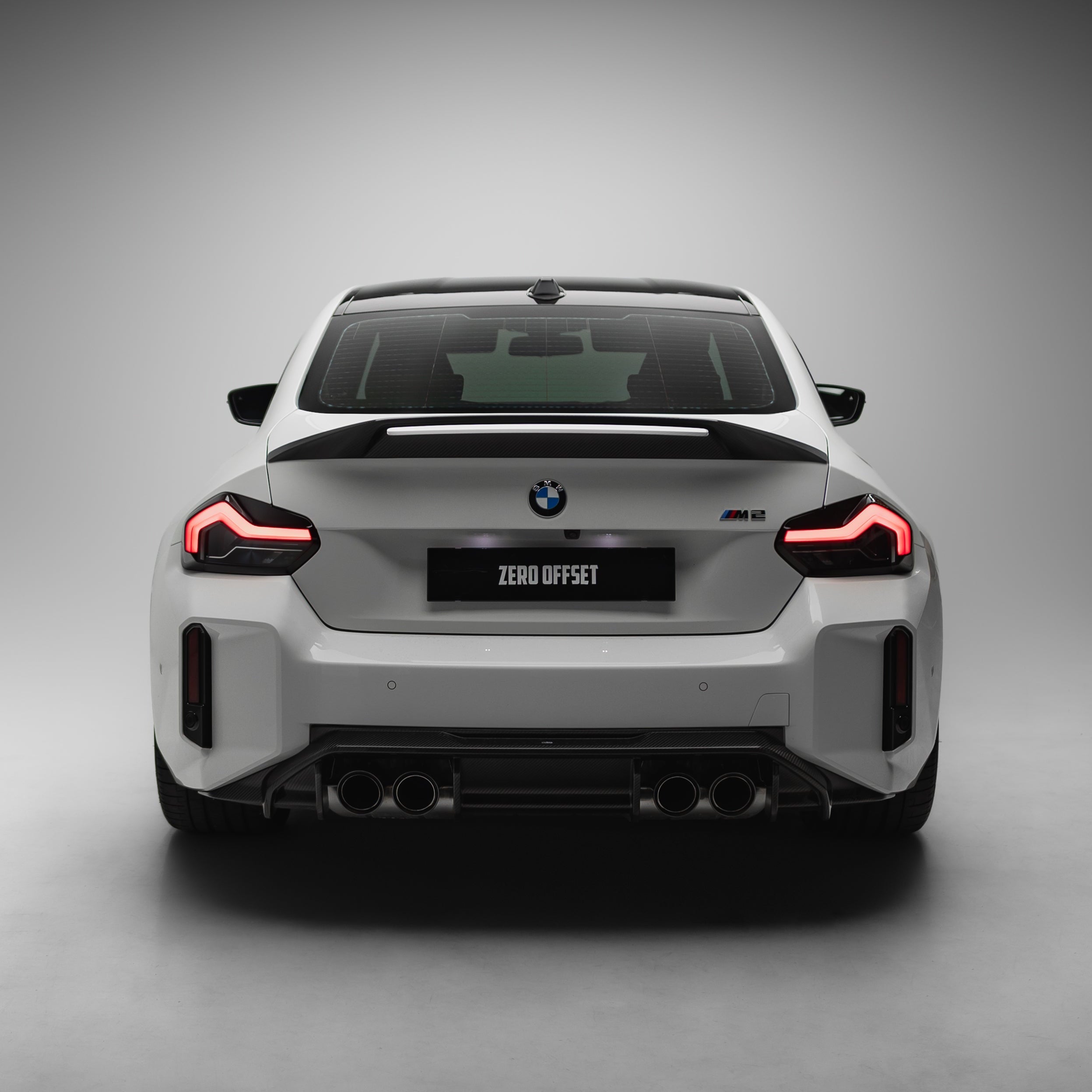 BMW G87 M2 Carbon Fiber Rear Diffuser V2