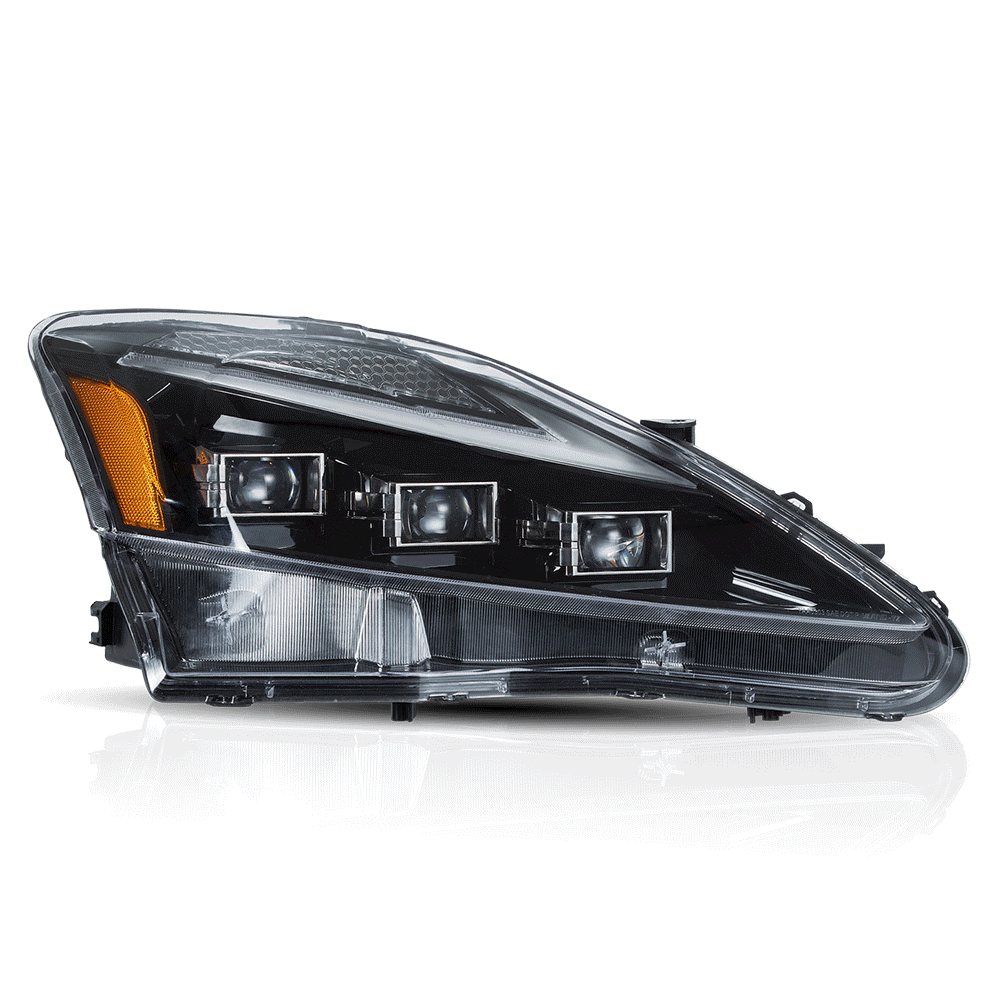 2006-2013 LEXUS IS250 IS350 ISF SEQUENTIAL LED HEADLIGHTS V2 - iilumo