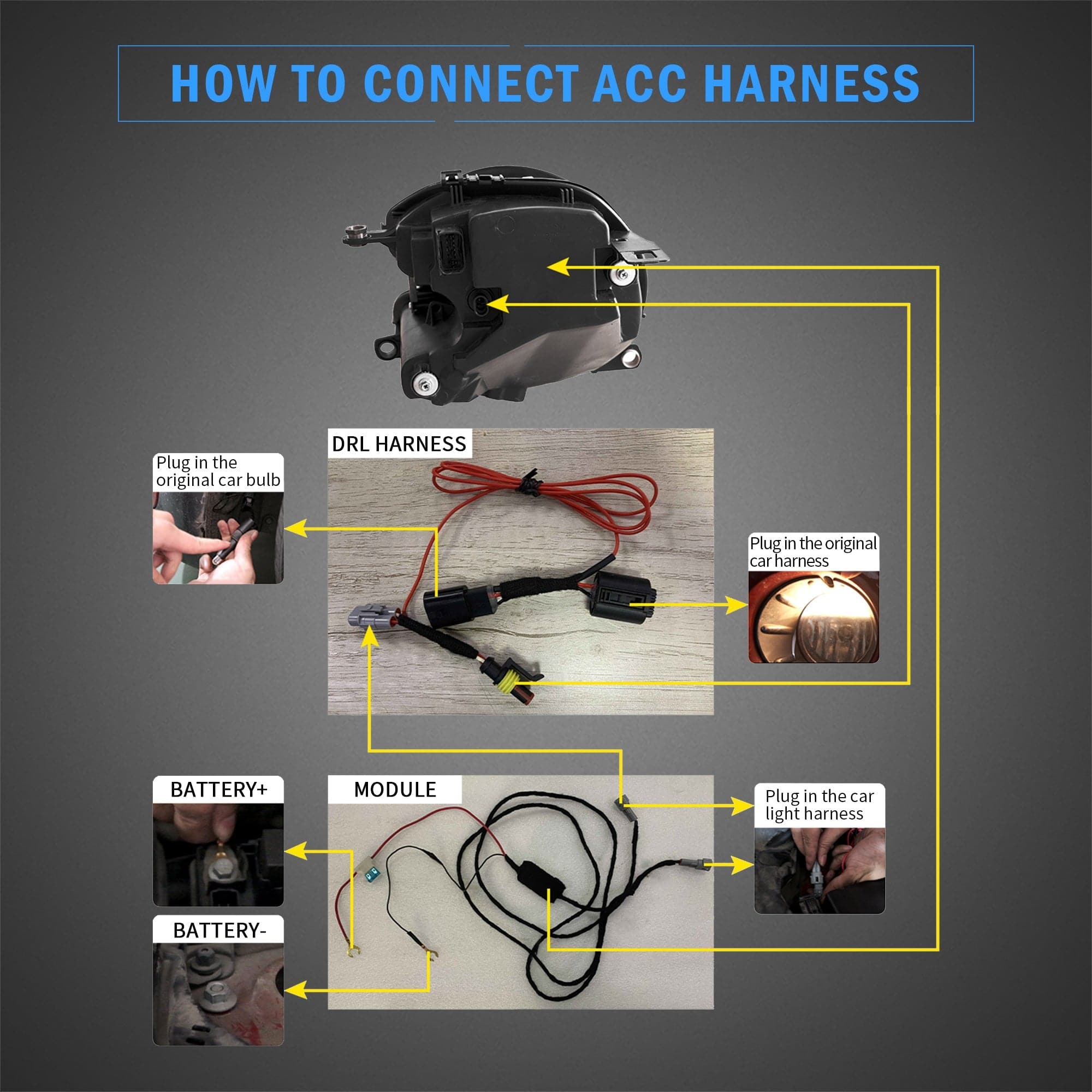 2008-2015 MINI COOPER R55 R56 R57 R58 R59 SEQUENTIAL LED HEADLIGHTS - iilumolab