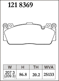 DIXCEL Front Brake Pads for BMW M2 (F87) / M3 (F80) / M4 (F82) – 2NH - iilumolab