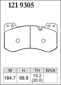 DIXCEL Front Brake Pads for BMW M2 (G87) / M3 (G80) / M4 (G82)