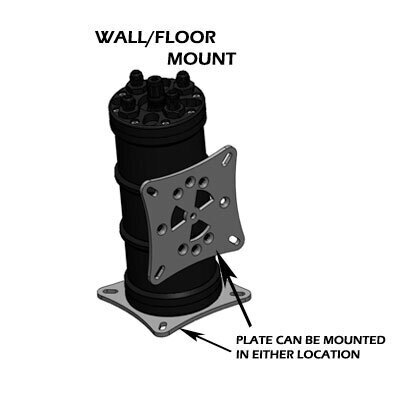 Radium Engineering Fuel Surge Tank Mounting Bracket, Universal (Side / Floor Mount)