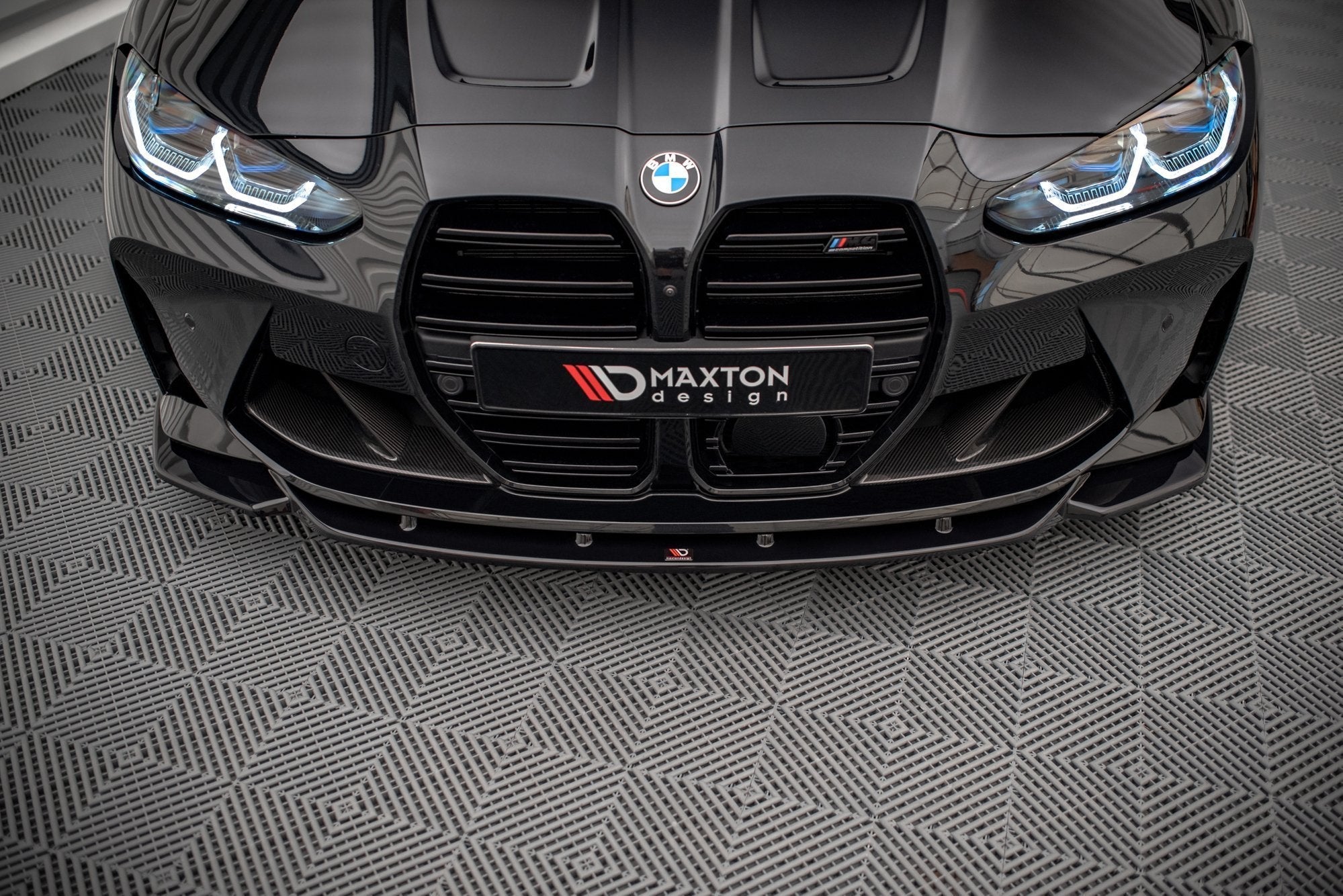 Maxton Design Front Splitter V.2 BMW M4 G82 / M3 G80 - iilumolab