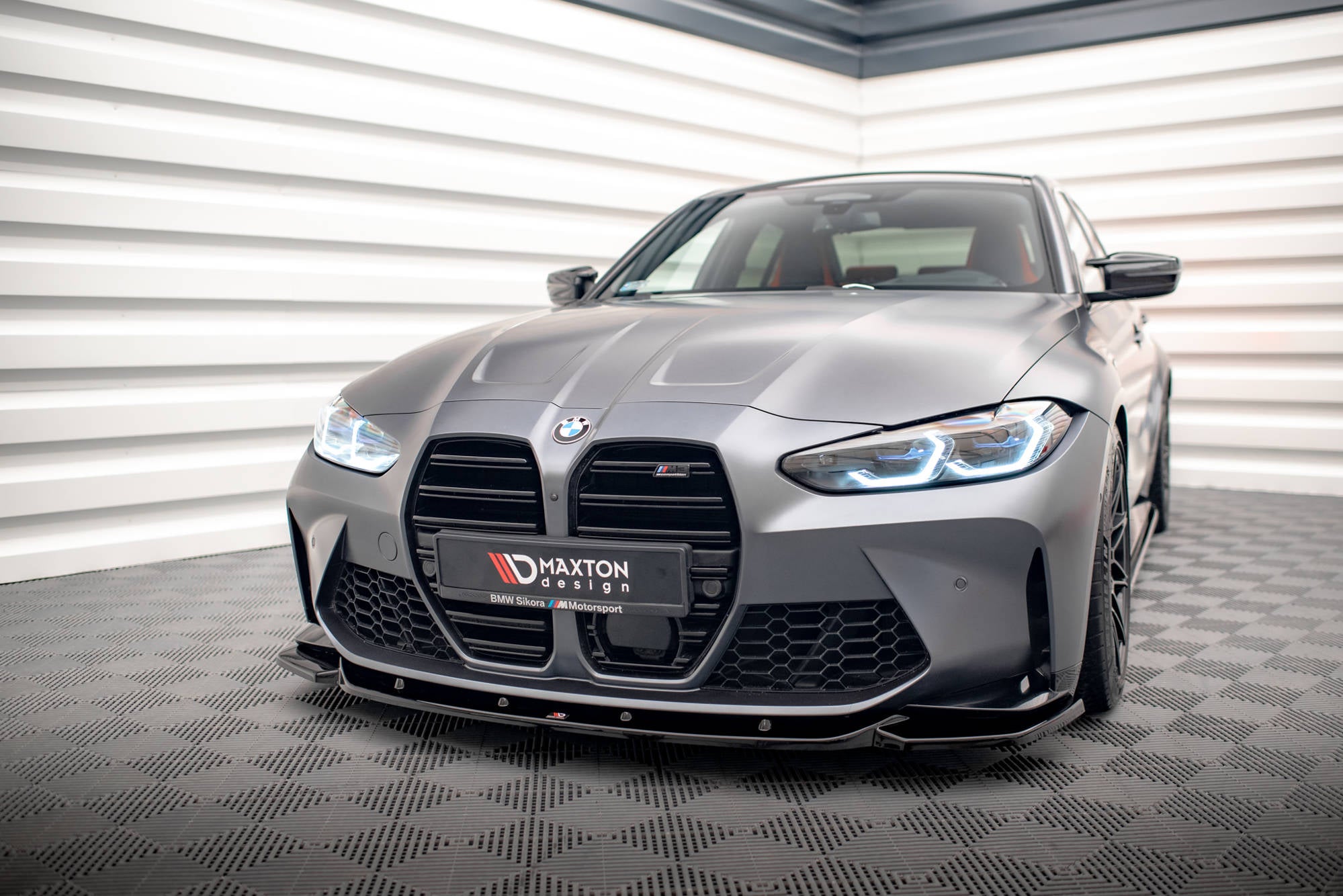 Maxton Design Front Splitter V.2 BMW M4 G82 / M3 G80 - iilumolab