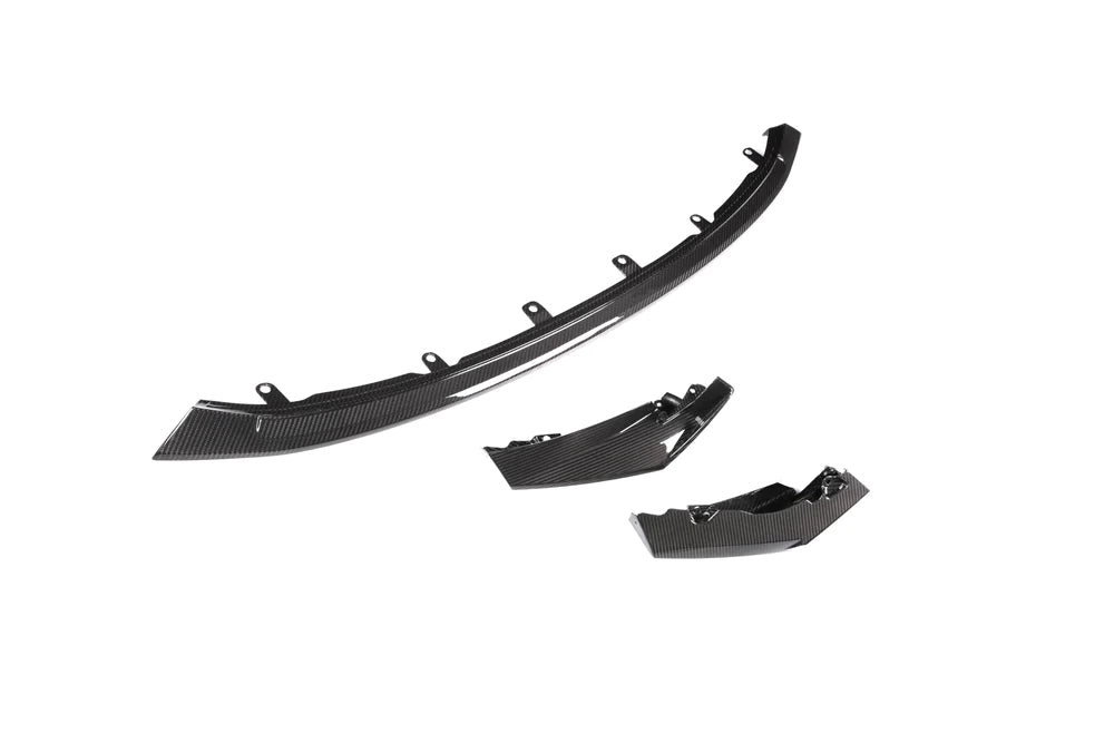 CSL STYLE PRE PREGGED DRY CARBON FRONT LIP FOR BMW M3 G80 G81 / M4 G82 G83 20+ - iilumolab