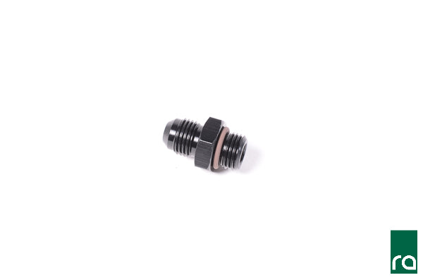 Radium 6AN ORB to Barb for 1/2" Hose Fitting