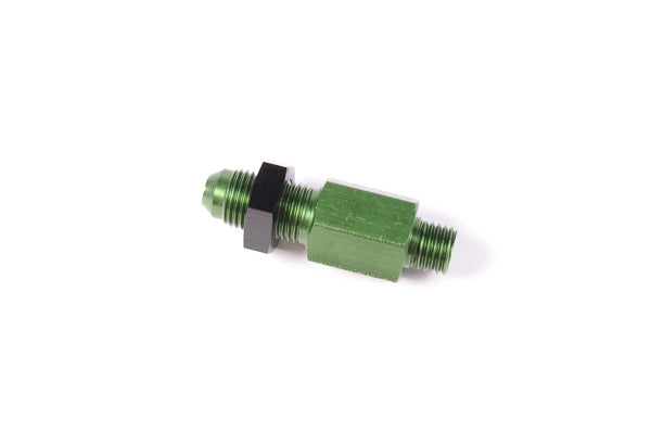 Radium Engineering 14-0273 6AN to M12x1.5mm Male Bulkhead Fitting with Jam Nut