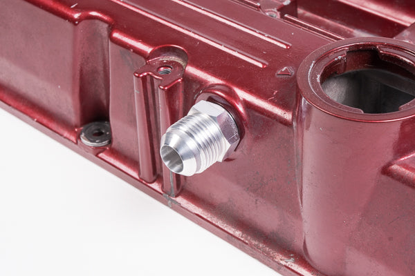 Radium Engineering 10AN Male Bung, Aluminum