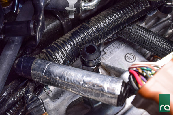 Radium Engineering PCV Delete Fitting 3/8BSPT to 10AN MALE for Subaru WRX 15-21/BRZ/Toyota 86
