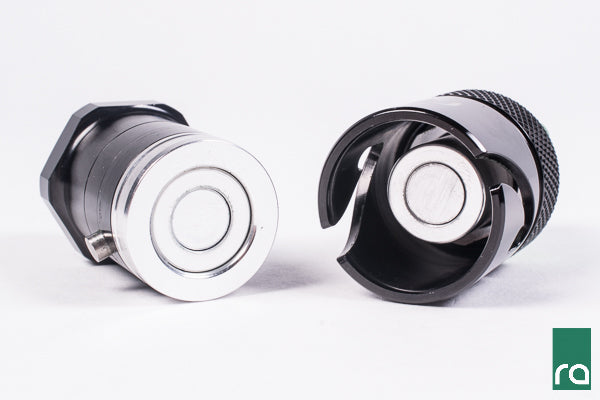 Radium 27mm Dry Break AN Couplers