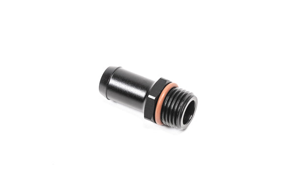Radium 6AN ORB to Barb for 1/2" Hose Fitting