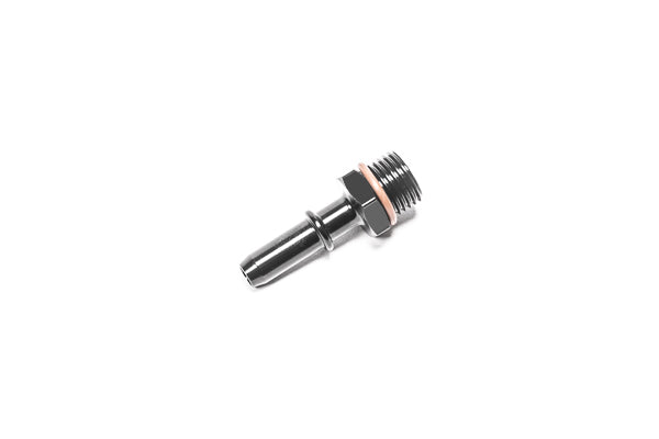 Radium Engineering 6AN ORB to 5/16" SAE Male, Short Fitting