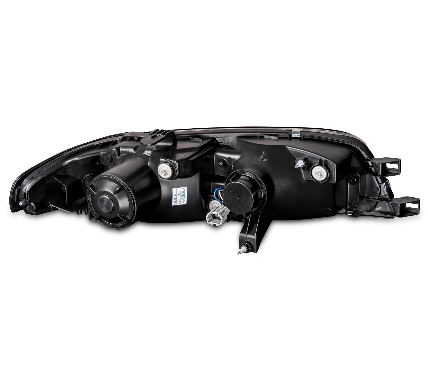 JDM BLACK OE PROJECTOR HEADLIGHTS FOR NISSAN SKYLINE R33 GTS25 GTS SERIES 1&3 HEAD LIGHTS - iilumo