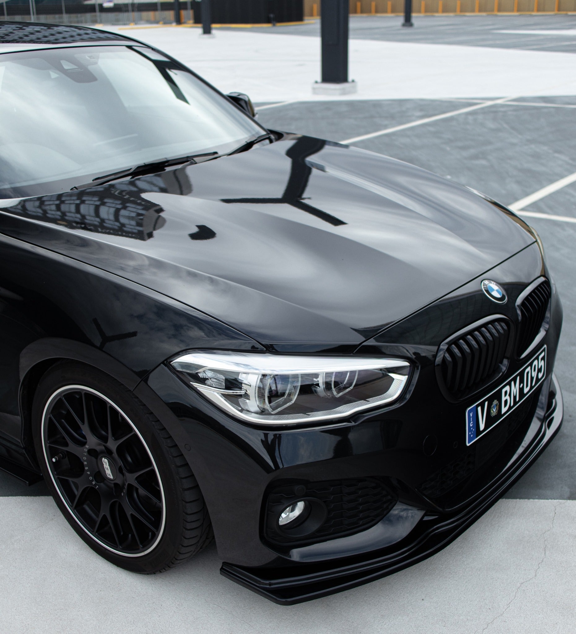 Zaero Designs EVO-1 Front Lip/Splitter for BMW 1 Series F20 (LCI) 2016-2019 - iilumolab