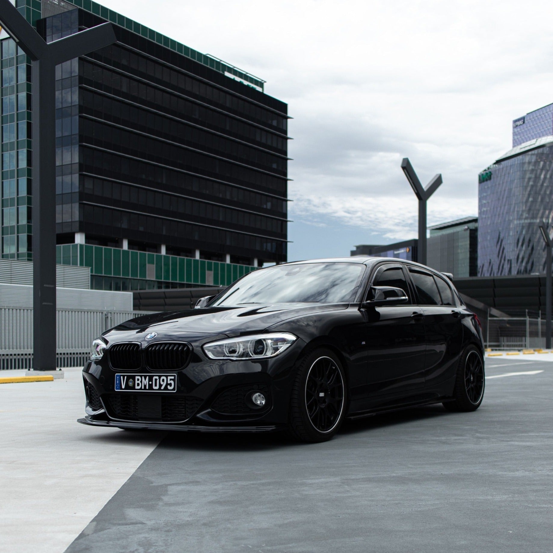 Zaero Designs EVO-1 Front Lip/Splitter for BMW 1 Series F20 (LCI) 2016-2019 - iilumolab