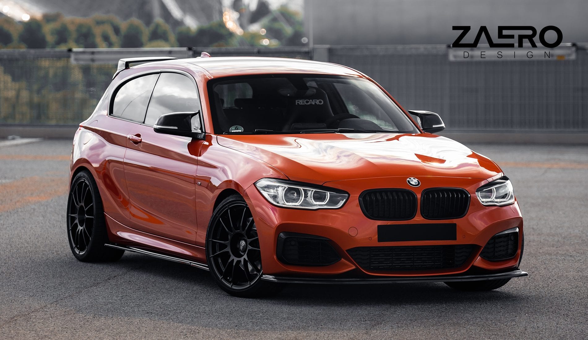Zaero Designs EVO-1 Front Lip/Splitter for BMW 1 Series F20 (LCI) 2016-2019 - iilumolab