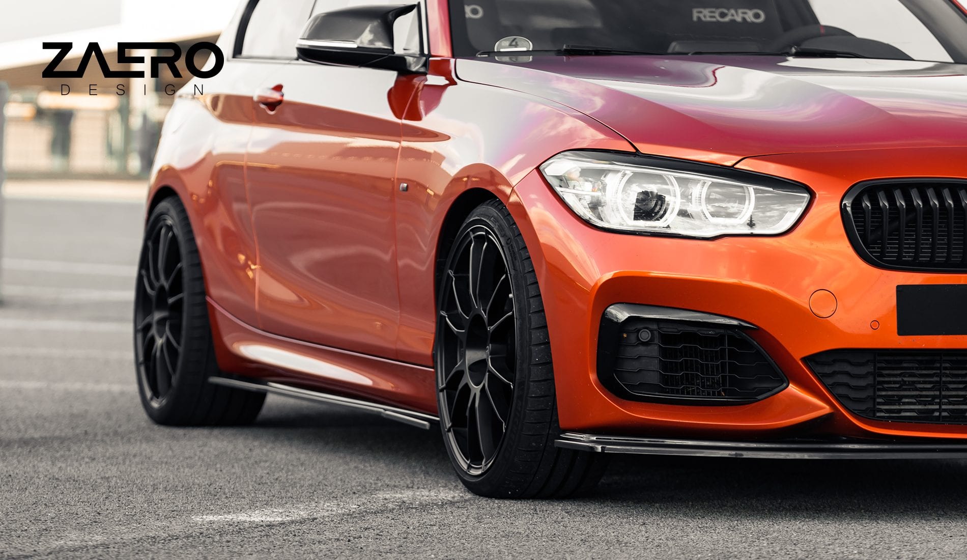 Zaero Designs EVO-1 Front Lip/Splitter for BMW 1 Series F20 (LCI) 2016-2019 - iilumolab