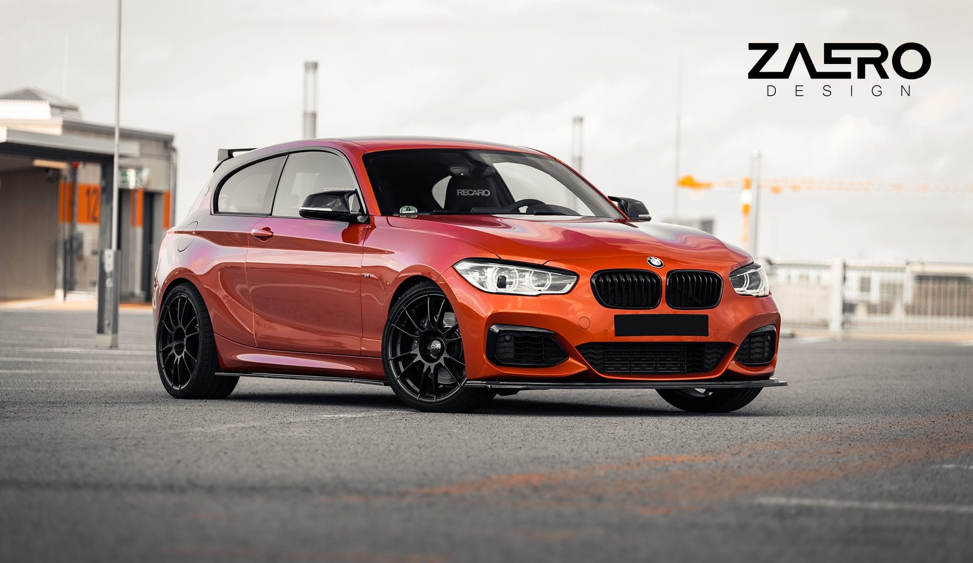 Zaero Designs EVO-1 Front Lip/Splitter for BMW 1 Series F20 (LCI) 2016-2019 - iilumolab