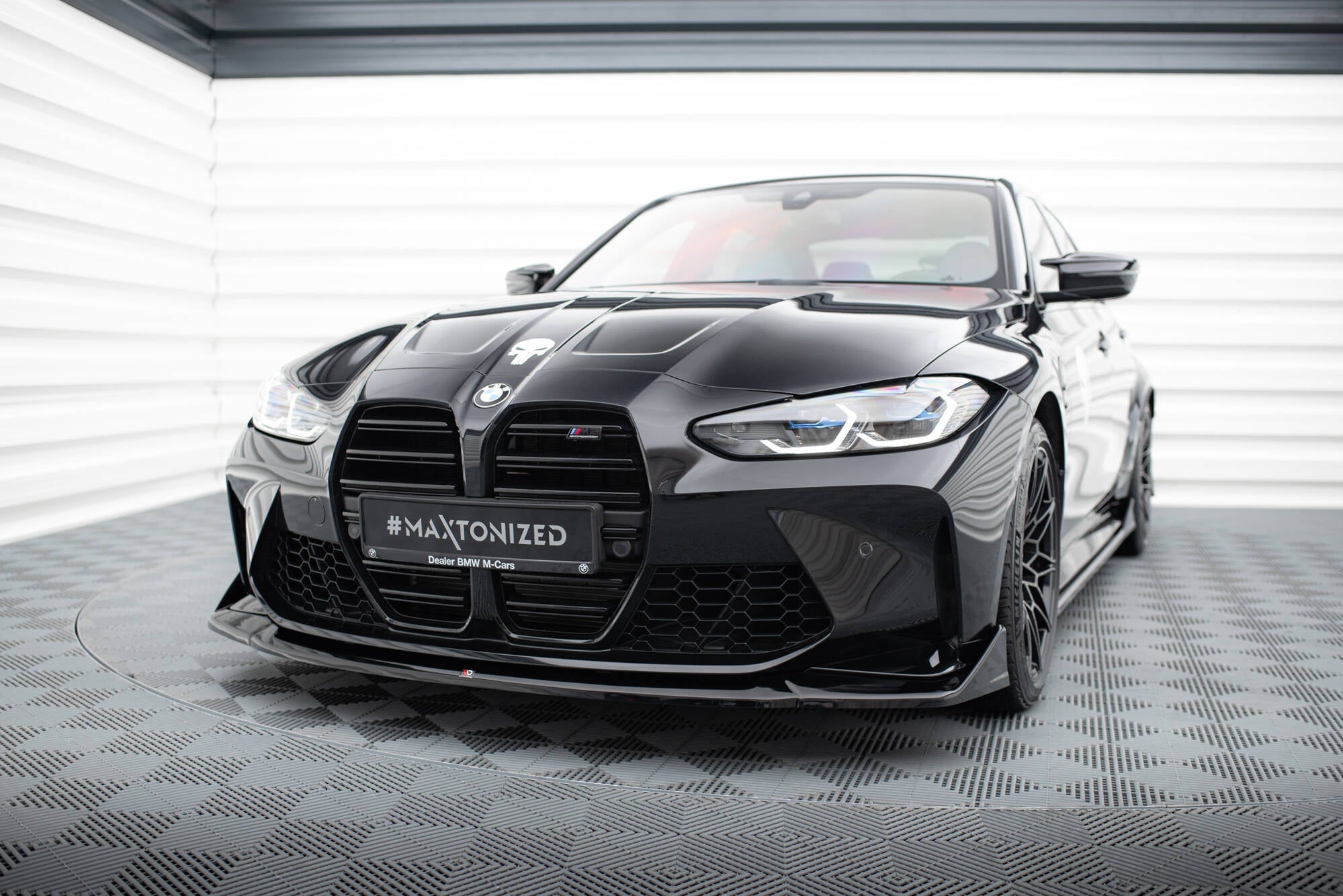 Maxton Design Front Splitter V.4 CSL Look BMW M4 G82 / M3 G80