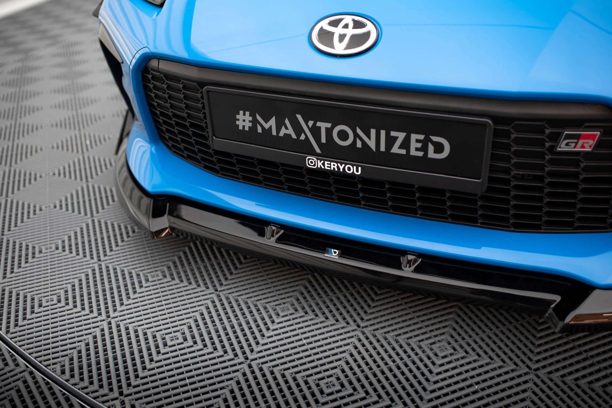 Maxton Design Front Splitter V.3 Toyota GR86 Mk1