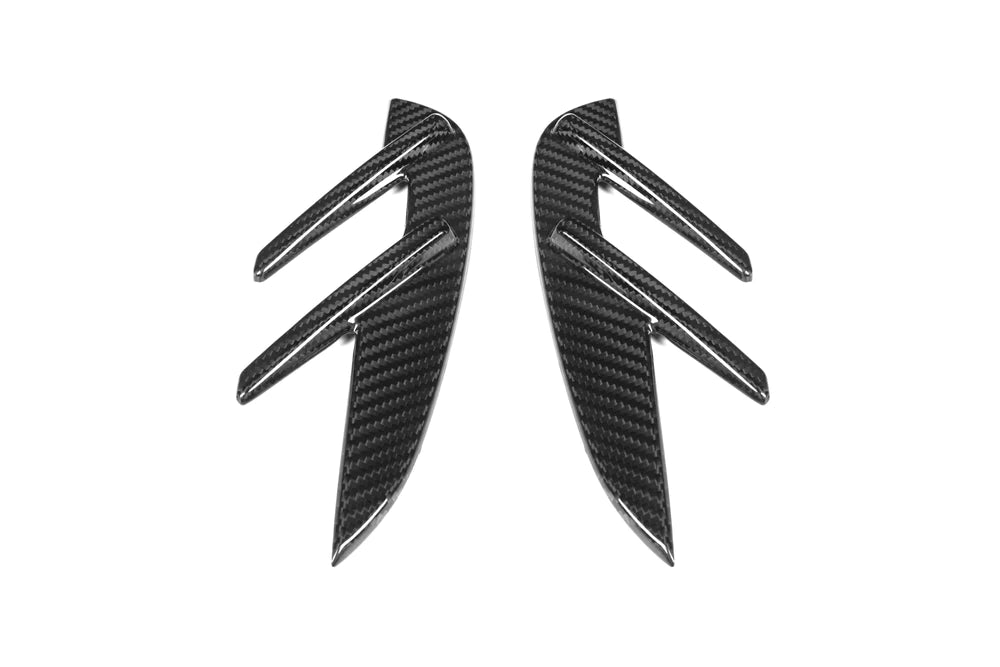 OEM Style Fender Vent Cover Pre Pregged Dry Carbon For BMW M3 G80 G81