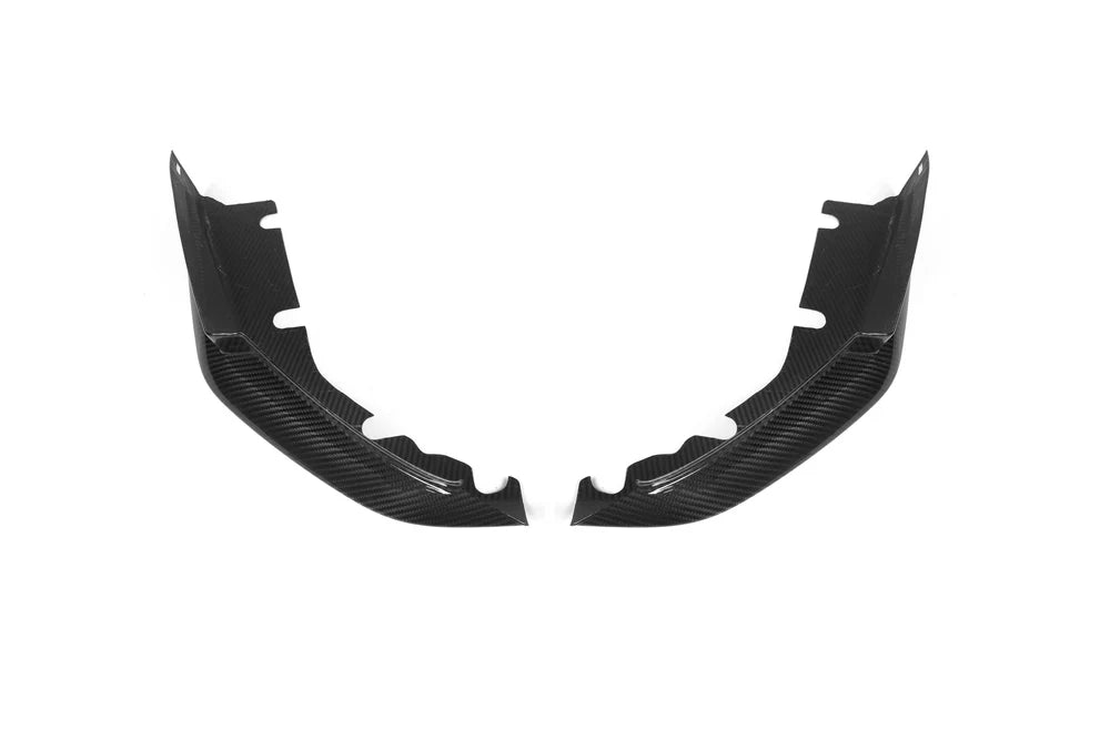 OEM Style Pre Pregged Dry Carbon Rear Winglets for BMW M3 G80 G81 20+ - iilumolab