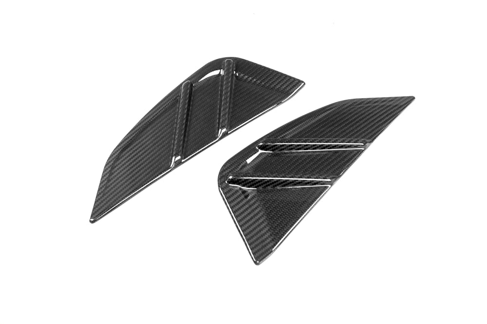 M-Performance Style Fender Vent Cover Pre Pregged Dry Carbon For BMW M3 G80 G81 20+