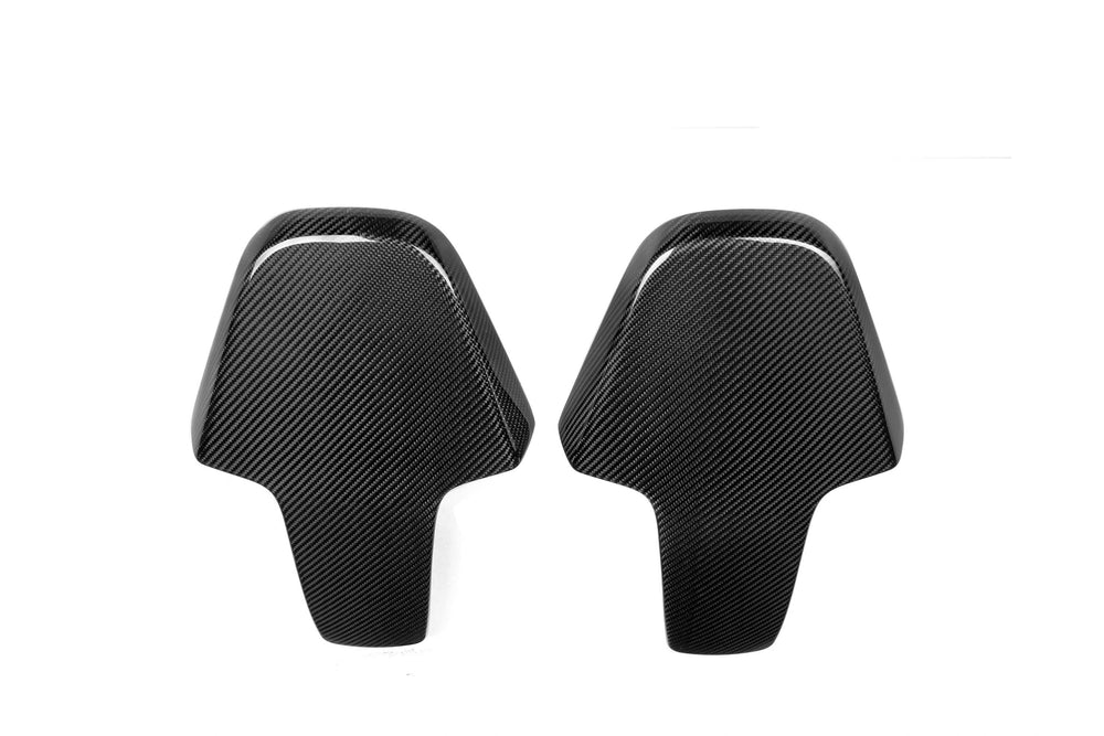 OEM Style Carbon Fiber Upper Front Backrest Cover for BMW 2 Series G42 / 3 Series G20 / M3 G80 / M4 G82 / M8 F91 F92 F92 / X3M F97 / X4M F98 - iilumolab