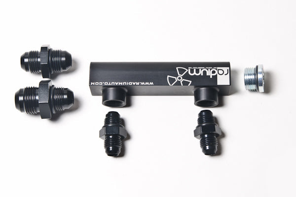 Radium Engineering 4-Port Manifold, Universal